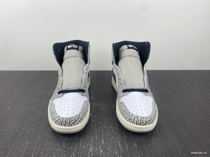 One Kick OG High Cement White 1 Air DZ5485-052 Jordan 0727